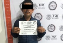 En colaboración con la FGR, FGEO participa en la ejecución de una orden de aprehensión por tráfico de drogas ocurrida en la Sierra de Flores Magón