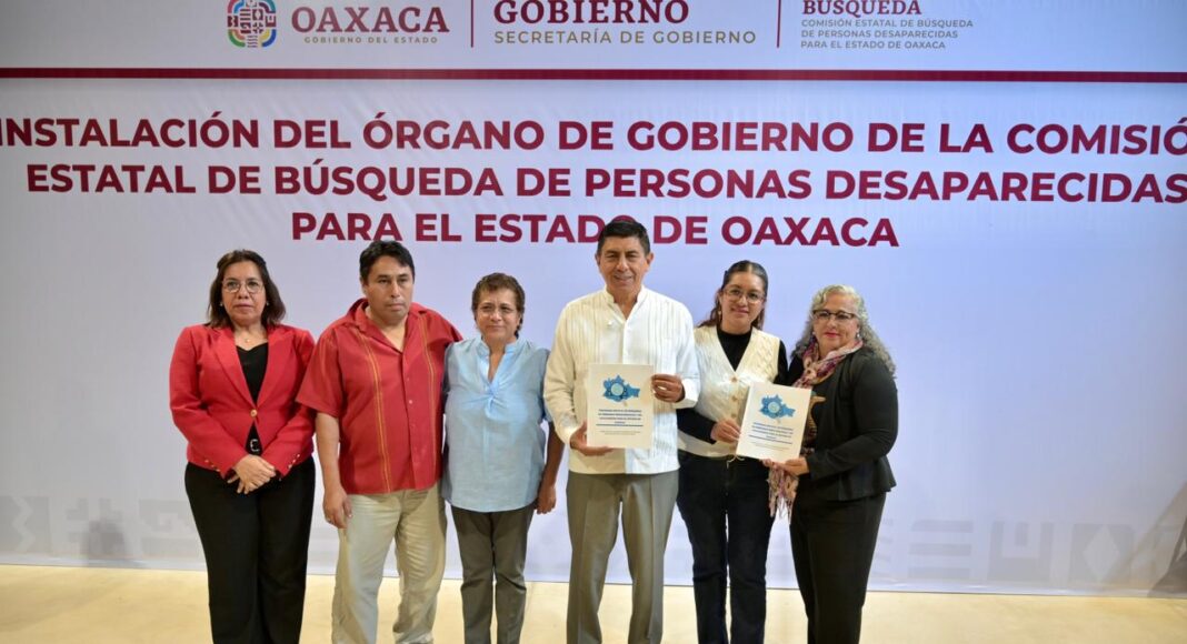 Oaxaca, primer estado del Sur-Sureste en contar con Plan Estatal de Búsqueda de Personas