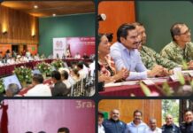 El presidente municipal Ray Chagoya participó en la Tercera Sesión Ordinaria del Consejo Estatal de Seguridad Pública, encabezada por el gobernador Salomón Jara Cruz