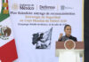 Cuando México trabaja unido, no hay desafío que no podamos enfrentar: Presidenta entrega reconocimientos a por Plan Kukulkán