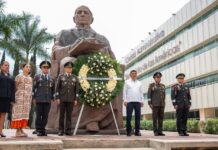 Encabeza Gobernador Salomón Jara ceremonia de Aniversario Luctuoso de Benito Juárez