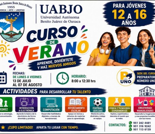 🌞🎓 ¡Este verano aprende, crea y diviértete en la UABJO! 🎨⚽
