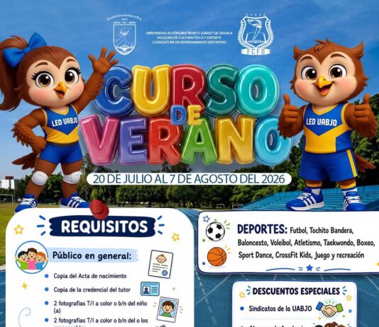 🏃♂️⚽🏀 ¡Este verano se vive con deporte y diversión en la UABJO!