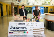 PERMANECE ACTIVA CAMPAÑA DE ACOPIO DE LA UABJO EN APOYO A VENEZUELA