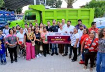 Impulsa Ray Chagoya obras comunitarias con entrega del Banco de Materiales