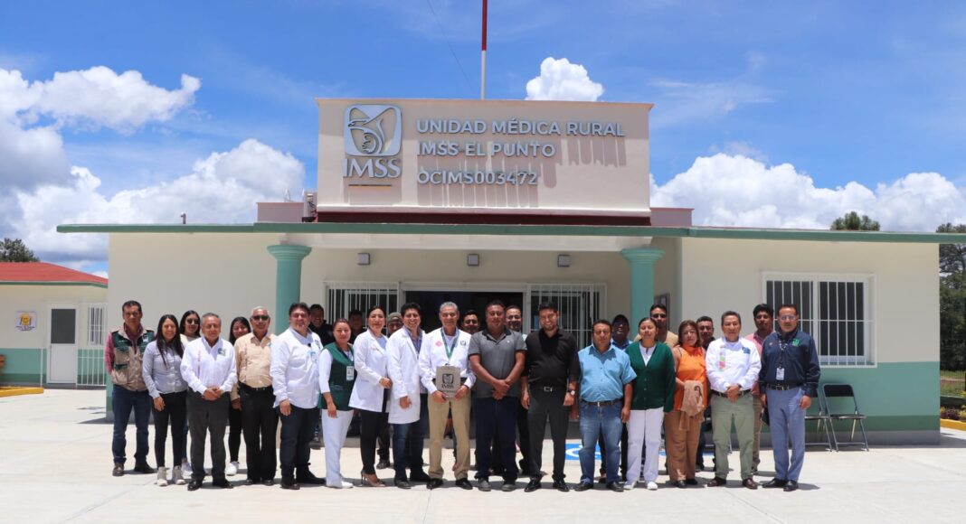 Fortalece IMSS Oaxaca atención médica en la Sierra Juárez con operación de nueva Unidad Médica El Punto