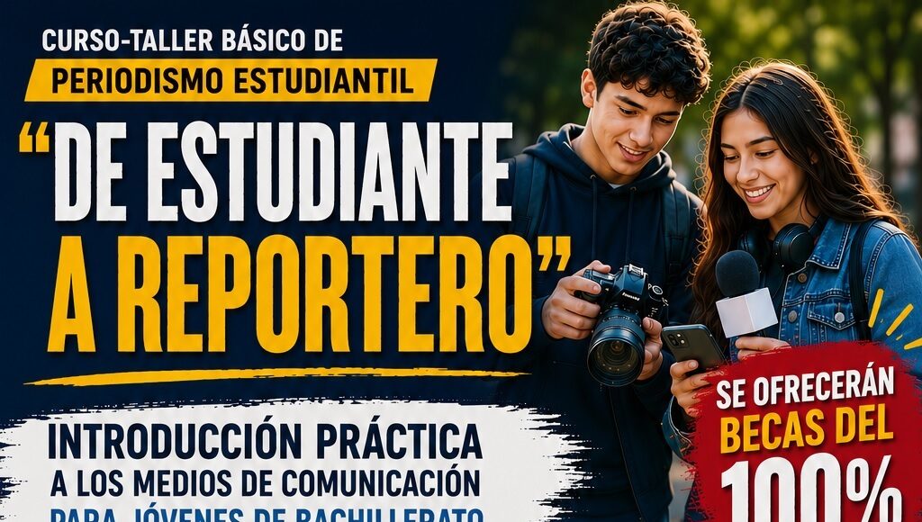 Impulsan organizaciones de Oaxaca y Nuevo León curso de periodismo estudiantil en línea