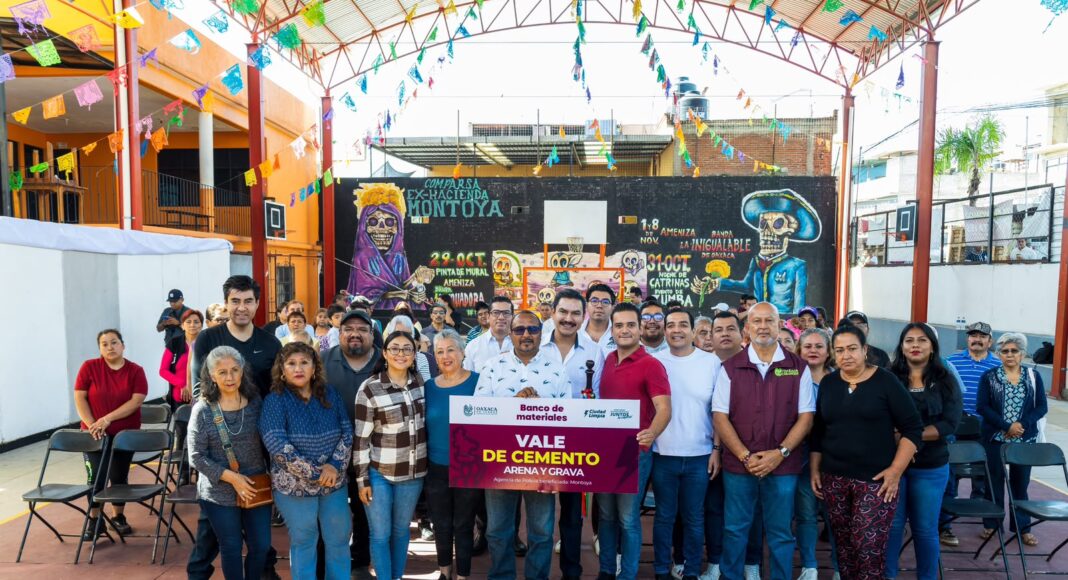 Ray Chagoya entrega Banco de Materiales en las Agencias de Montoya y Dolores para impulsar obras comunitarias