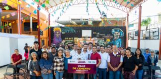 Ray Chagoya entrega Banco de Materiales en las Agencias de Montoya y Dolores para impulsar obras comunitarias