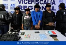 Fiscalía de Oaxaca ejecuta cateo en San Francisco Lachigoló y asegura vehículo vinculado con investigación por tentativa de homicidio; hay cuatro personas detenidas
