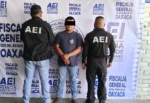 Detiene Fiscalía de Oaxaca a probable responsable de homicidio calificado ocurrido en Ocotlán de Morelos
