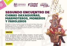 Oaxaca de Juárez invita al Segundo Encuentro de Chinas Oaxaqueñas, Marmoteros, Moneros y Faroleros