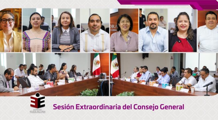 IEEPCO aprueba acciones para destrucción de material electoral y designaciones de áreas ejecutivas y técnicas