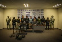 Operativo Interinstitucional en la Costa Chica desarticula célula delictiva y realizan histórico decomiso de armamento: Fiscalía de Oaxaca