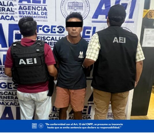 Obtiene FGEO orden de aprehensión y presenta ante Juez a probable responsable de violación y abuso sexual cometidos en agravio de dos mujeres en Salina Cruz