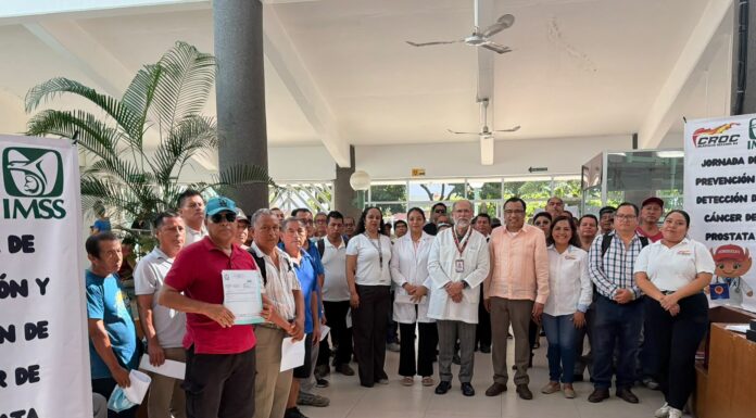 Fortalece IMSS Oaxaca prevención del cáncer de próstata con Jornada de Detección en Huatulco