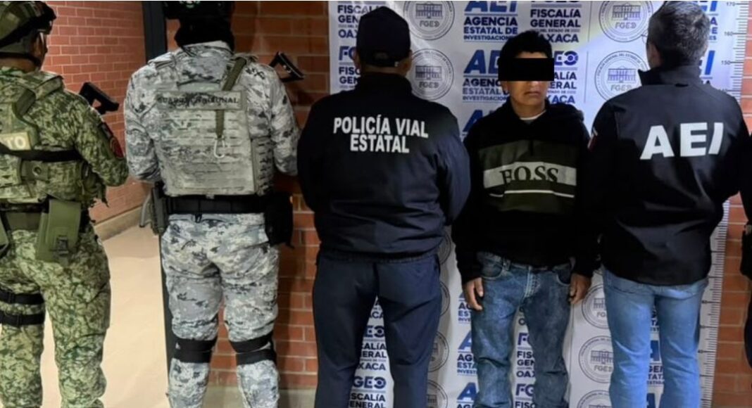 Aprehende FGEO a probable responsable de homicidio calificado cometido en la Sierra Sur
