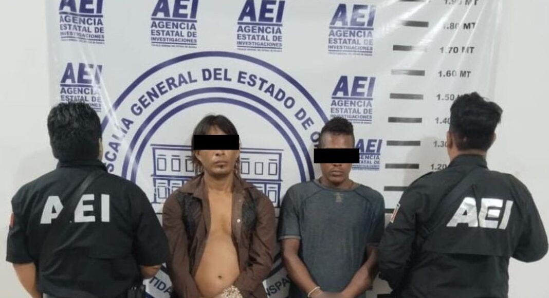 Asegura Fiscalía de Oaxaca más de 900 dosis de droga y detiene a dos personas durante operativo conjunto en la región de la Costa