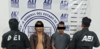 Asegura Fiscalía de Oaxaca más de 900 dosis de droga y detiene a dos personas durante operativo conjunto en la región de la Costa