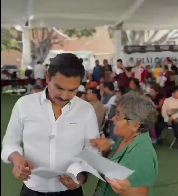 A través de Diálogos Vecinales, Ray Chagoya atiende y da solución a vecinas y vecinos de Oaxaca de Juárez