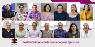 Junta General Ejecutiva del IEEPCO realiza sesión del mes de Julio
