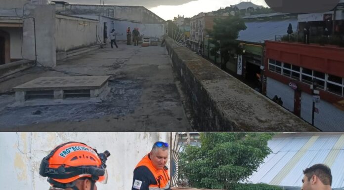 Atiende Protección Civil de Oaxaca de Juárez reporte por olor a gas en el Centro Histórico