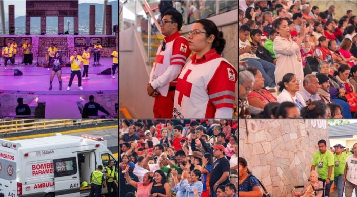 Ingreso ordenado y seguro al segundo domingo de Donají, La Leyenda en el Auditorio Guelaguetza