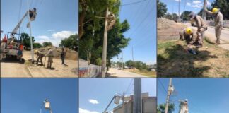 Municipio de Oaxaca de Juárez rehabilita alumbrado público en Viguera, puente Bicentenario y Riveras del Atoyac