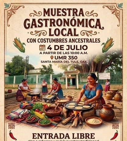 Realizará IMSS Oaxaca muestra gastronómica local para rescatar costumbres ancestrales