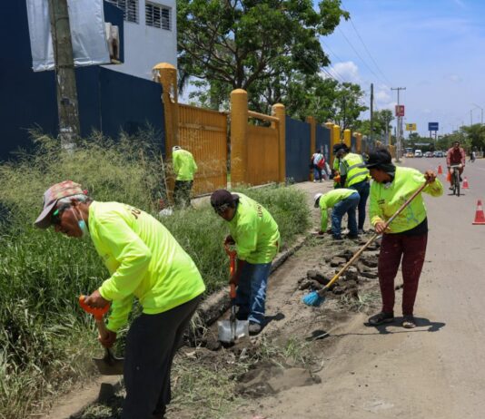 El Gobierno Municipal de Oaxaca de Juárez mantiene labores permanentes de rehabilitación en distintos puntos de la capital