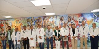 Autoridades del IMSS Oaxaca realizan visita de supervisión al Hospital Rural de Huajuapan de León