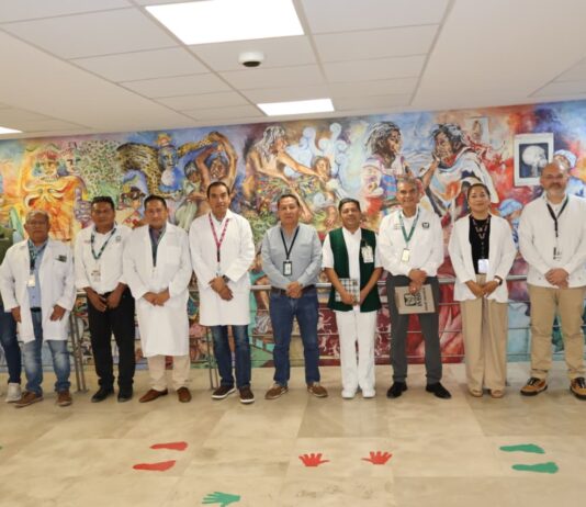 Autoridades del IMSS Oaxaca realizan visita de supervisión al Hospital Rural de Huajuapan de León