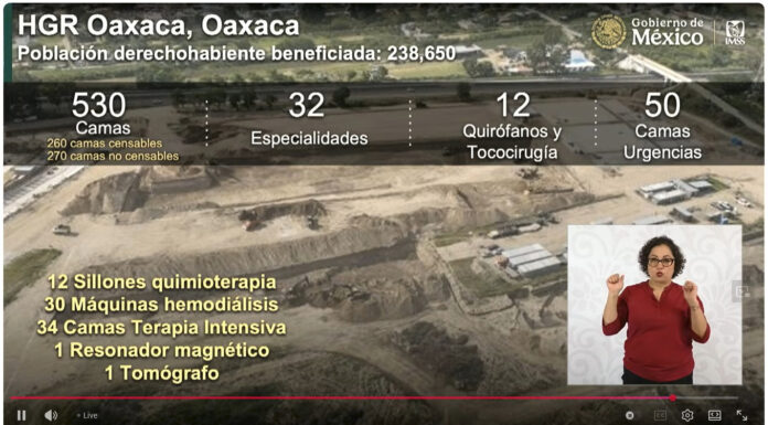 Proyecta IMSS Oaxaca construcción de Hospital Regional en San Lorenzo Cacaotepec, Etla