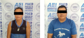 Detiene Fiscalía de Oaxaca a dos probables responsables de homicidio y lesiones calificados cometidos en la San Sebastián Coatlán
