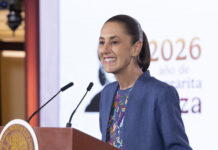 Presidenta destaca récord histórico de 51.1 millones de viajeros internacionales en primer semestre del 2026; es 7.7% más que en 2025