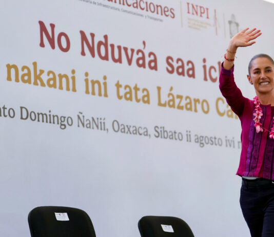 Nuestro gobierno va a beneficiar a 12 millones de familias con el programa de vivienda: presidenta Claudia Sheinbaum en Oaxaca