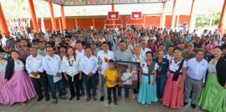 Con Trabajo que Transforma tu Municipio, Salomón Jara impulsa el desarrollo de Santiago Minas