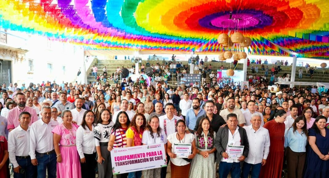De Oaxaca para el mundo: inaugura Salomón Jara Convención del Café Oaxaqueño