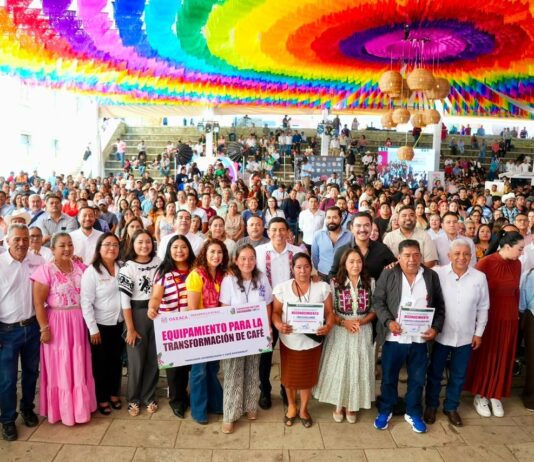 De Oaxaca para el mundo: inaugura Salomón Jara Convención del Café Oaxaqueño