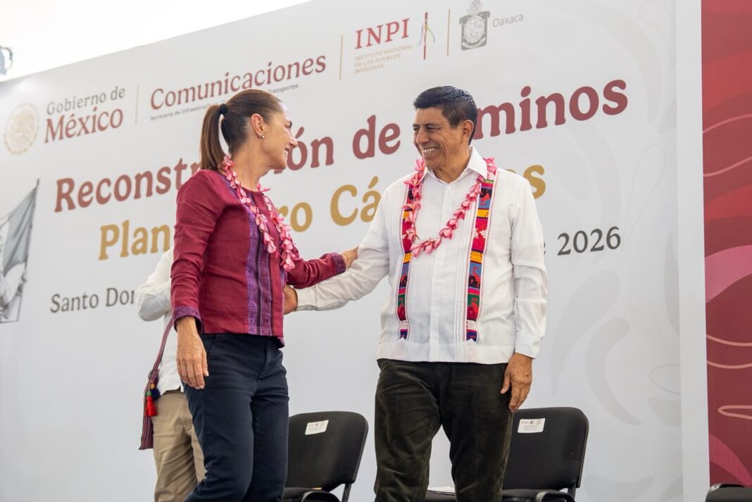 Destina Sheinbaum 37 mmdp para infraestructura carretera de Oaxaca2