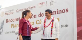 Destina Sheinbaum 37 mmdp para infraestructura carretera de Oaxaca
