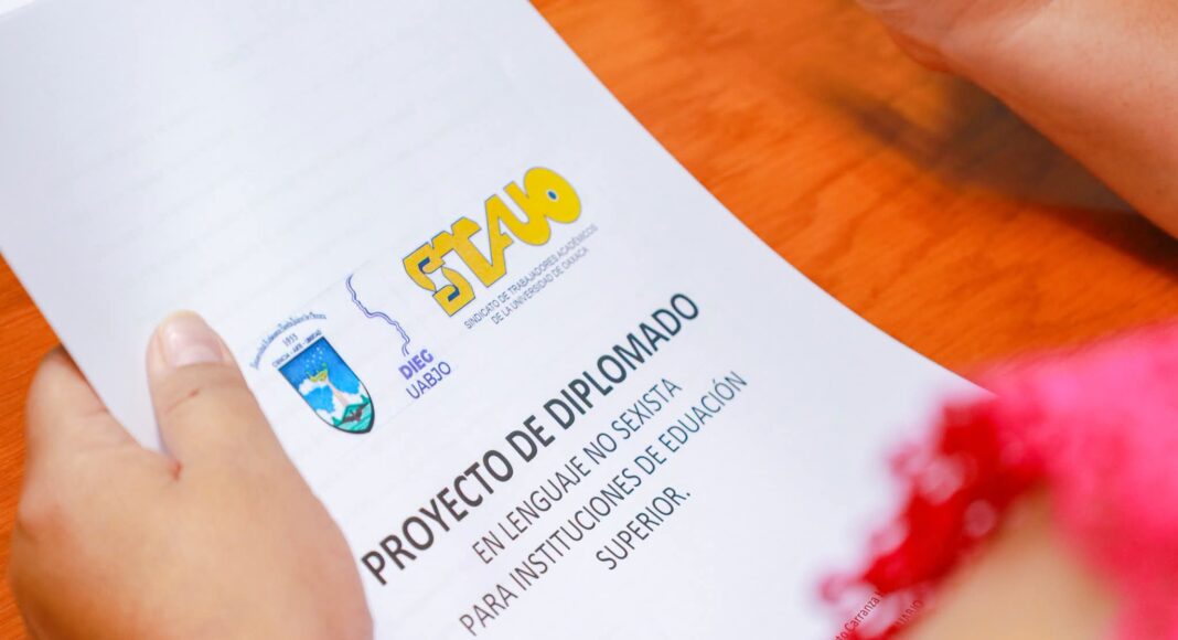 LA UABJO Y EL MUNICIPIO DE OAXACA DE JUÁREZ IMPULSAN FORMACIÓN EN LENGUAJE NO SEXISTA