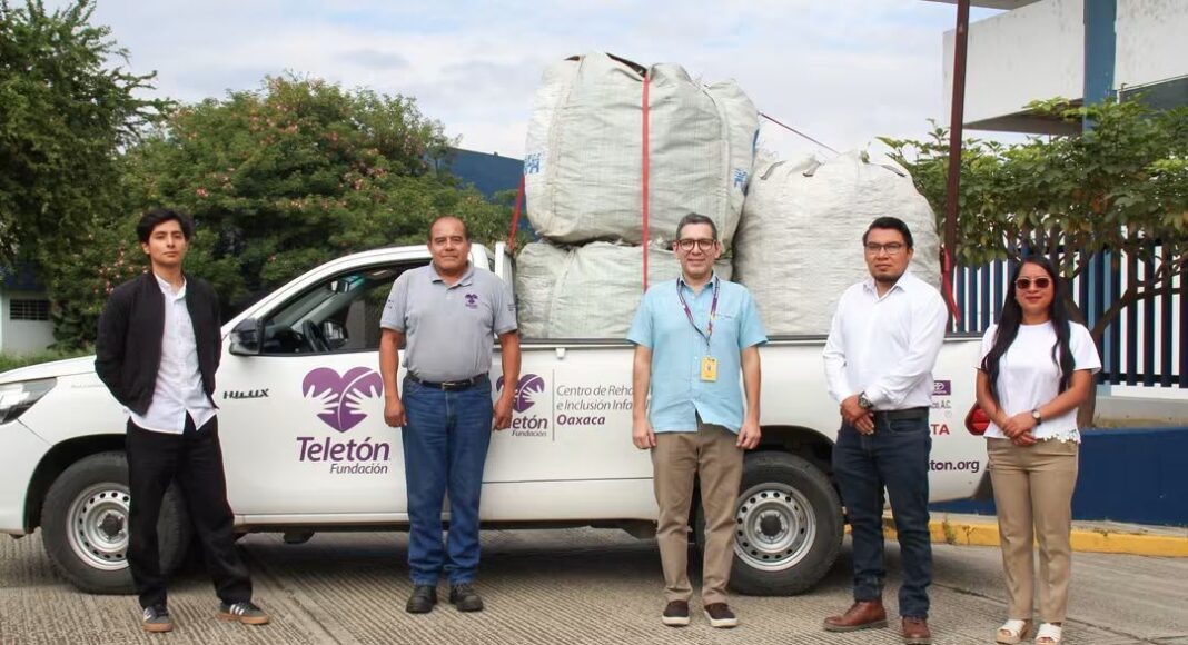 UABJO SE SUMA AL RECICLATÓN EN APOYO AL CRIT OAXACA