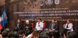 ANÁLISIS DE RETOS Y PERSPECTIVAS DE LA UABJO EN CONFERENCIA MAGISTRAL POR EL BICENTENARIO DEL ICAE