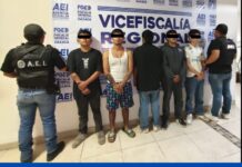 En operativo inmediato, FGEO libera a víctima de secuestro y capturan a cinco personas en Santa Lucía del Camino