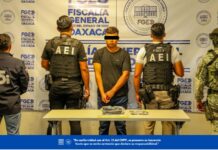 Fiscalía de Oaxaca detiene a Z.S.S., alias “El 07” probable autor material de homicidio del ex presidente municipal de San Juan Cacahuatepec