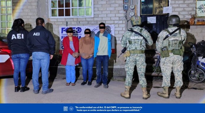 Desarticula Fiscalía de Oaxaca dos presuntos puntos de venta de droga en Ixtlán de Juárez; hay cuatro personas detenidas