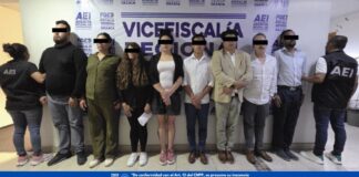 Con un agente infiltrado, Fiscalía de Oaxaca detiene en flagrancia y desarticula banda dedicada al fraude
