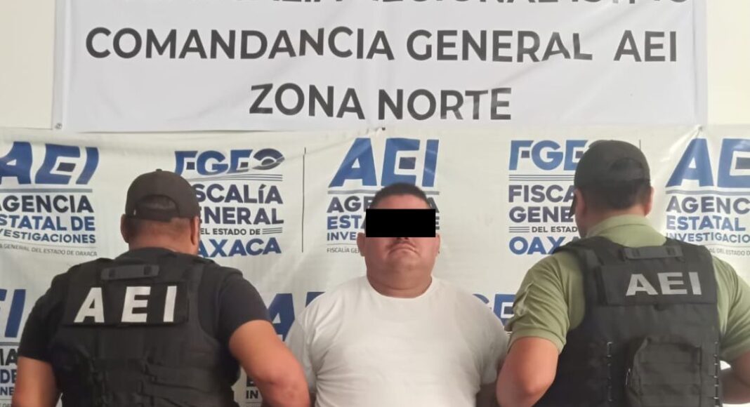 Captura FGEO a probable responsable de homicidio cometido con disparos de arma de fuego