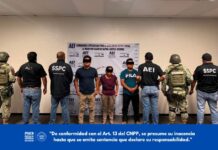 Trabajos de inteligencia conjunta entre FGEO y SSPC Federal permiten desarticular punto de venta de drogas en Ixtlán; hay tres detenidos